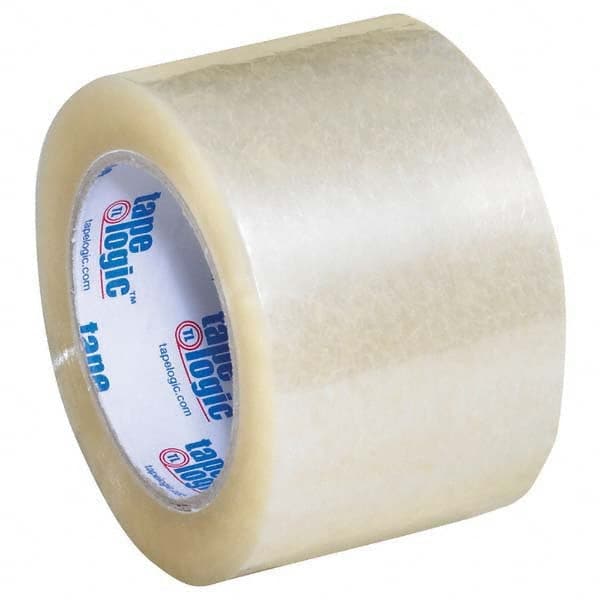 Tape Logic - Pack of (6) 110 Yd Rolls 3" Clear Acrylic Adhesive Packaging Tape - Apex Tool & Supply