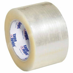 Tape Logic - Pack of (6) 110 Yd Rolls 3" Clear Hot Melt Adhesive Packaging Tape - Apex Tool & Supply