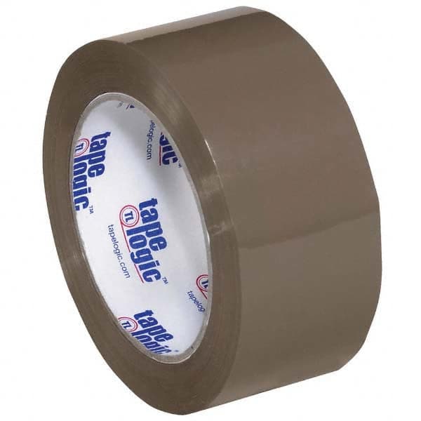 Tape Logic - Pack of (6) 110 Yd Rolls 2" Tan Hot Melt Adhesive Packaging Tape - Apex Tool & Supply