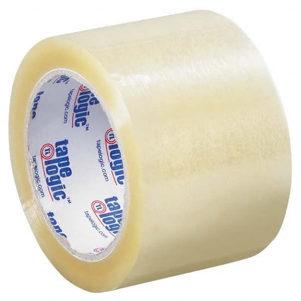Tape Logic - Pack of (6) 110 Yd Rolls 3" Clear Acrylic Adhesive Packaging Tape - Apex Tool & Supply