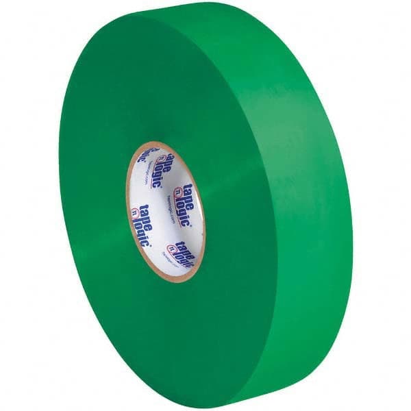 Tape Logic - Pack of (6) 1 Yd Rolls 2" x 1,000 Yd Green Hot Melt Adhesive Packaging Tape - Apex Tool & Supply