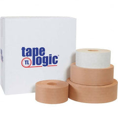 Tape Logic - Pack of (10) 450' Rolls 72mm Kraft (Color) Water Activated Adhesive Packaging Tape - Apex Tool & Supply