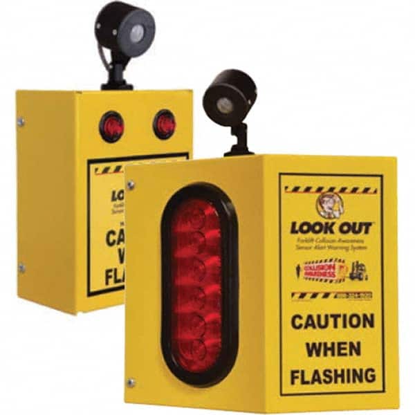 TAPCO - Auxiliary Lights Type: Forklift Warning Light Voltage: 110 VAC to 24VDC - Apex Tool & Supply