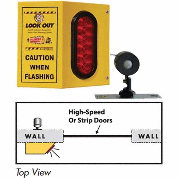 TAPCO - Auxiliary Lights Type: Forklift Warning Light Voltage: 110 VAC to 24VDC - Apex Tool & Supply