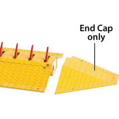 TAPCO - Speed Bumps, Parking Curbs & Accessories Type: End Cap Length (Inch): 31 - Apex Tool & Supply