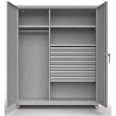 Strong Hold - Storage Cabinets Type: Wardrobe Width (Inch): 60 - Apex Tool & Supply