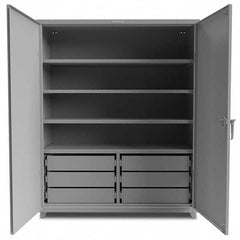 Strong Hold - Storage Cabinets Type: Heavy Duty Width (Inch): 60 - Apex Tool & Supply