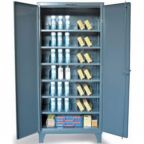 Strong Hold - Storage Cabinets Type: Bin Width (Inch): 72 - Apex Tool & Supply