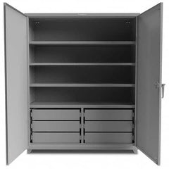 Strong Hold - Storage Cabinets Type: Heavy Duty Width (Inch): 48 - Apex Tool & Supply