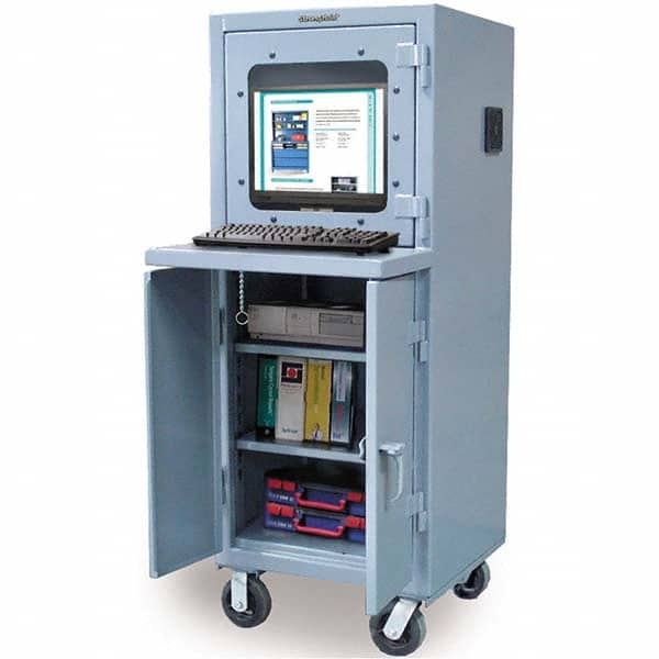 Strong Hold - Computer Cabinets Type: Computer Cabinet Width (Inch): 26 - Apex Tool & Supply