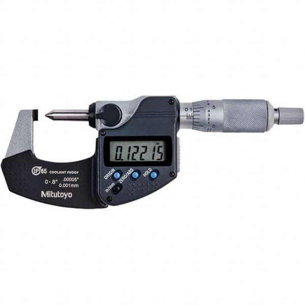 Mitutoyo - Crimp Height Micrometers Operation Type: Electronic Minimum Measurement (Decimal Inch): 0 - Apex Tool & Supply