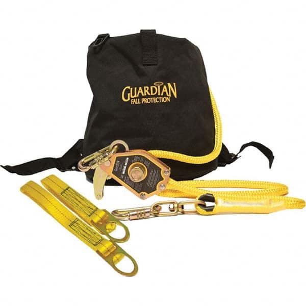 Guardian Fall Protection - Lanyards & Lifelines Type: Horizontal Lifeline Length (Feet): 100.00 - Apex Tool & Supply