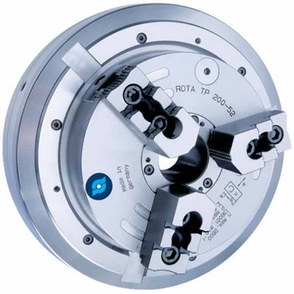 Schunk - Power Lathe Chucks Chuck Diameter (mm): 160.00 Chuck Diameter (Inch): 6-1/4 - Apex Tool & Supply