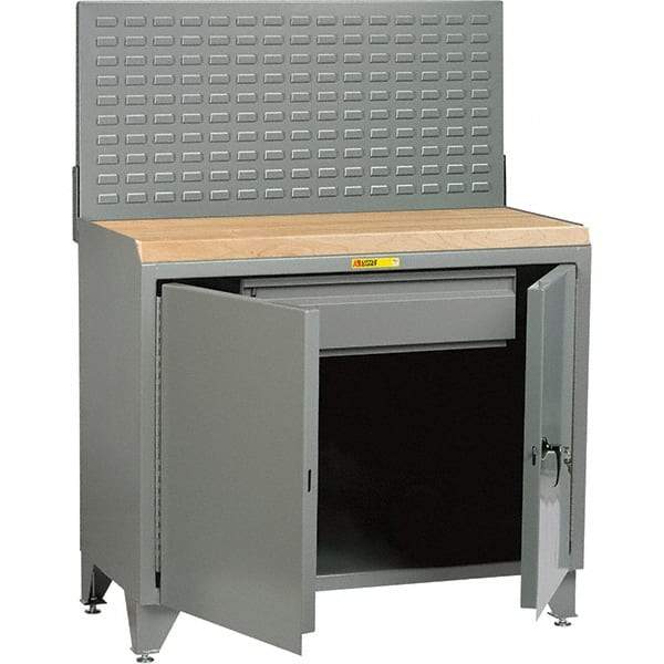 Little Giant - Stationary Workstations Type: Security Workstation Width (Inch): 36 - Apex Tool & Supply
