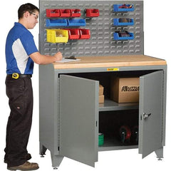 Little Giant - Stationary Workstations Type: Security Workstation Width (Inch): 48 - Apex Tool & Supply