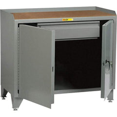 Little Giant - Stationary Workstations Type: Security Workstation Width (Inch): 36 - Apex Tool & Supply