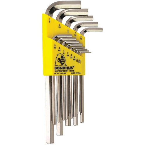 13PC HEX END L-WRENCH ST BRITEGUARD - Apex Tool & Supply