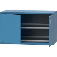 LISTA - 84 Compartment Bright Blue Steel Modular Storage Cabinet - Apex Tool & Supply