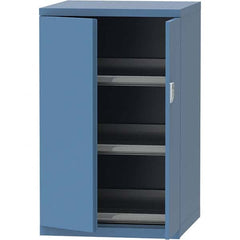 LISTA - 45 Compartment Bright Blue Steel Modular Storage Cabinet - Apex Tool & Supply