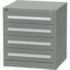 Vidmar - 4 Drawer Vidmar Green Steel Modular Storage Cabinet - Apex Tool & Supply