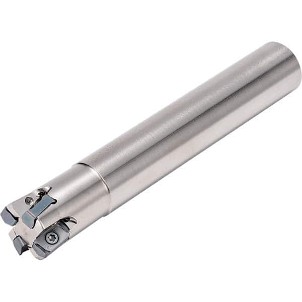 Kyocera - Indexable High-Feed End Mills Maximum Depth of Cut (mm): 19.05 Maximum Depth of Cut (Decimal Inch): 0.7500 - Apex Tool & Supply