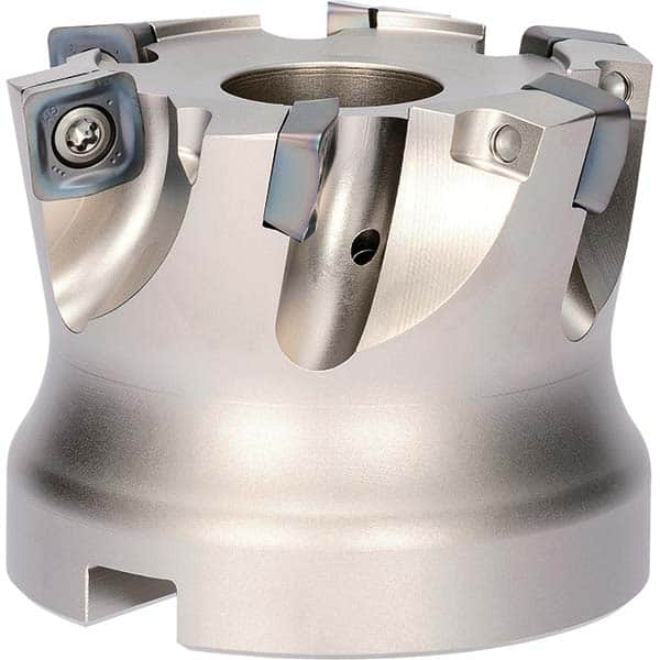 Kyocera - Indexable High-Feed Face Mills Cutting Diameter (Inch): 1.594 Cutting Diameter (mm): 40.49 - Apex Tool & Supply