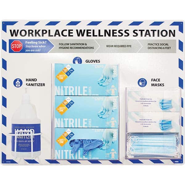 NMC - PPE Dispensers Type: Wellness Station Mount: Table/Wall - Apex Tool & Supply