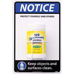 NMC - PPE Dispensers Type: Disinfectant Wipe Dispenser Station Mount: Table/Wall - Apex Tool & Supply