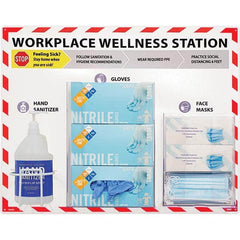 NMC - PPE Dispensers Type: Wellness Station Mount: Table/Wall - Apex Tool & Supply