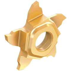 Iscar - Grooving Inserts Insert Style: PENTA Insert Size: 17N300P010 - Apex Tool & Supply