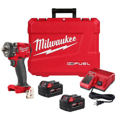 Milwaukee Tool - Cordless Impact Wrenches & Ratchets Voltage: 18.00 Drive Size (Inch): 1/2 - Apex Tool & Supply