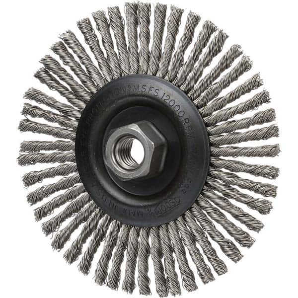 Osborn - Wheel Brushes Outside Diameter (Inch): 4 Arbor Hole Thread Size: 5/8-11 - Apex Tool & Supply