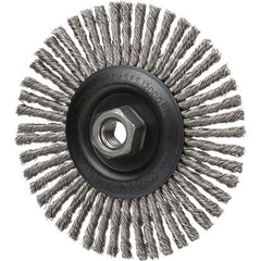 Osborn - Wheel Brushes Outside Diameter (Inch): 4 Arbor Hole Thread Size: 5/8-11 - Apex Tool & Supply