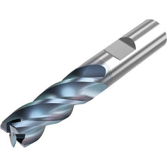 Niagara Cutter - 3/8" Diam 4 Flute Solid Carbide 0.02" Corner Radius End Mill - Apex Tool & Supply