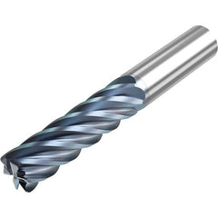 Niagara Cutter - 1" Diam 6 Flute Solid Carbide 0.06" Corner Radius End Mill - Apex Tool & Supply