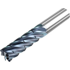 Niagara Cutter - 3/4" Diam 6 Flute Solid Carbide 0.03" Corner Radius End Mill - Apex Tool & Supply