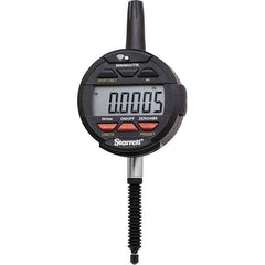 Starrett - Electronic Drop Indicators Minimum Measurement (Decimal Inch): 0 Minimum Measurement (Inch): 0 - Apex Tool & Supply