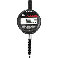 Starrett - Electronic Drop Indicators Minimum Measurement (Decimal Inch): 0 Minimum Measurement (Inch): 0 - Apex Tool & Supply
