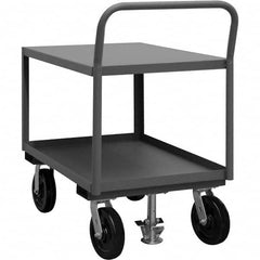 Durham - 2,400 Lb Capacity 2-Shelf Low Deck Service Truck - Apex Tool & Supply