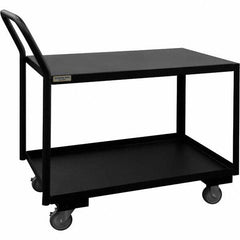 Durham - 1,200 Lb Capacity 2-Shelf Low Deck Service Truck - Apex Tool & Supply