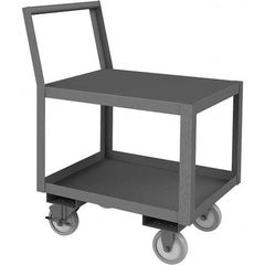 Durham - 1,200 Lb Capacity 2-Shelf Low Deck Service Truck - Apex Tool & Supply