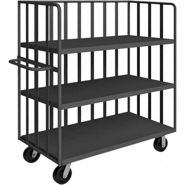 Durham - 3,000 Lb Capacity 3-Shelf Open Portable Truck - Apex Tool & Supply