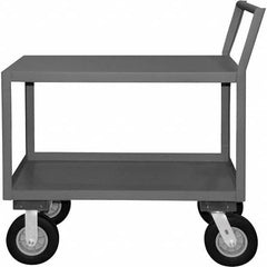 Durham - 1,200 Lb Capacity 2-Shelf Low Deck Service Truck - Apex Tool & Supply