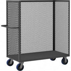 Durham - 3,600 Lb Capacity 1-Shelf 3-Sided Mesh Truck - Apex Tool & Supply