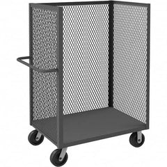 Durham - 3,600 Lb Capacity 1-Shelf 3-Sided Mesh Truck - Apex Tool & Supply
