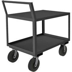 Durham - 1,200 Lb Capacity 2-Shelf Low Deck Service Truck - Apex Tool & Supply
