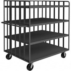 Durham - 3,000 Lb Capacity 4-Shelf Open Portable Truck - Apex Tool & Supply