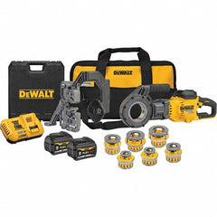 DeWALT - Power Pipe Threaders Type: Cordless Pipe Threader Voltage: 60 - Apex Tool & Supply
