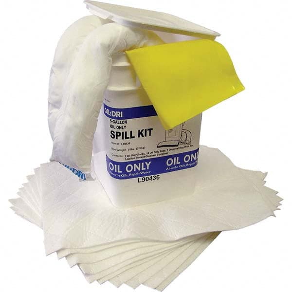 Oil-Dri - Spill Kits Application: Oil Only Container Type: Bucket - Apex Tool & Supply