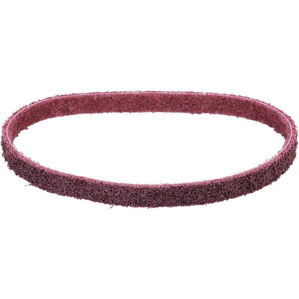Dynabrade - 1" Wide x 24" OAL, Aluminum Oxide Abrasive Belt - Aluminum Oxide, Medium, Nonwoven, Cloth Backing, Wet/Dry - Apex Tool & Supply